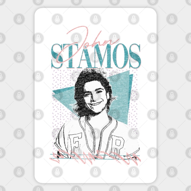 John Stamos - 90s Retro Style Magnet by DankyDevito